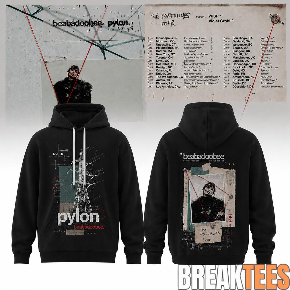 Beabadoobee – The Powerlines Tour Powerline Collage Unisex