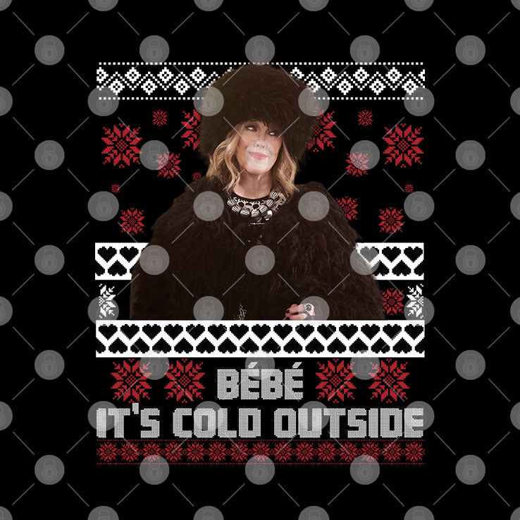 Bebe It’s Cold Outside Christmas T Shirt Unisex