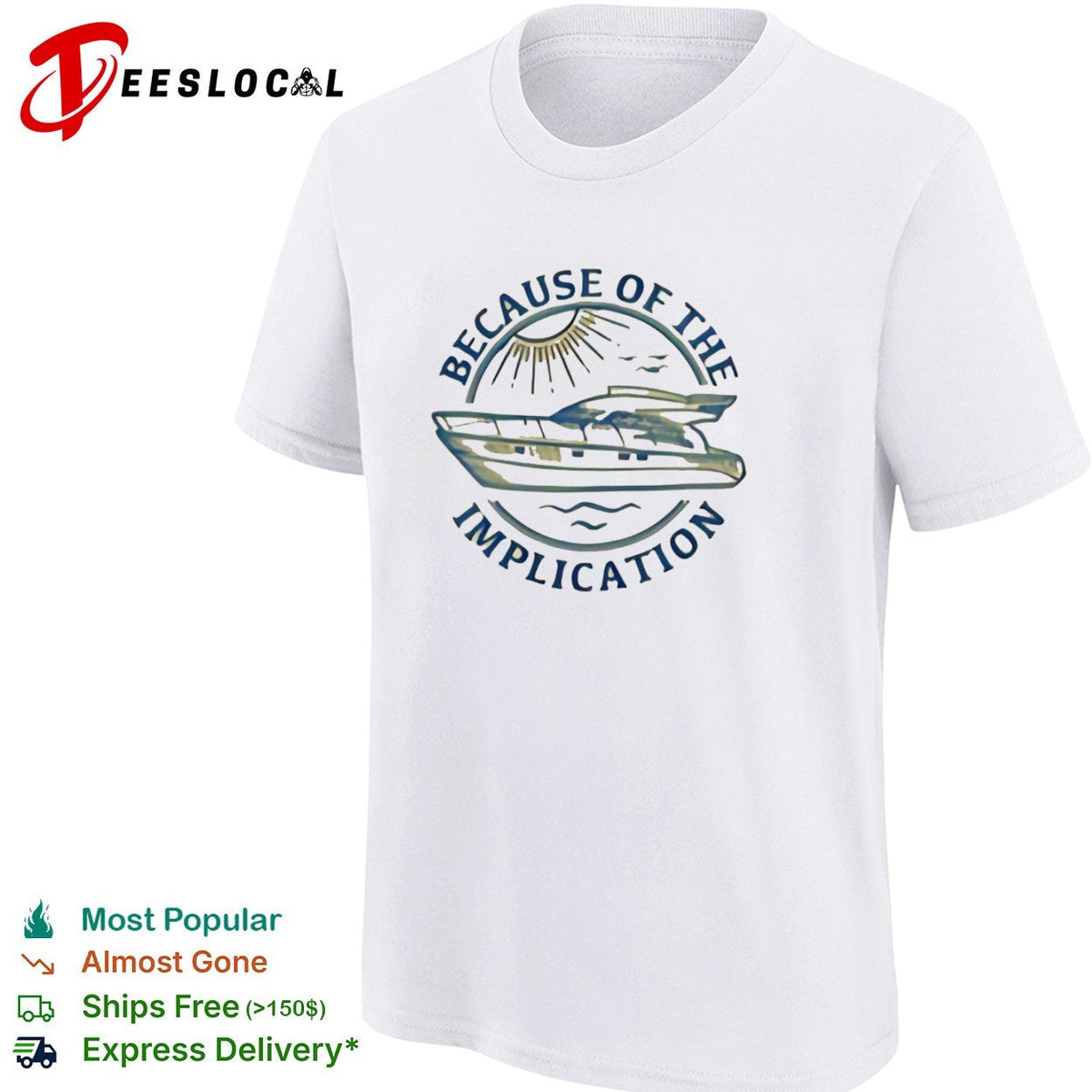 Because of the Implication It is Always Sunny in Philadelphia Dennis Reynolds shirt Unisex