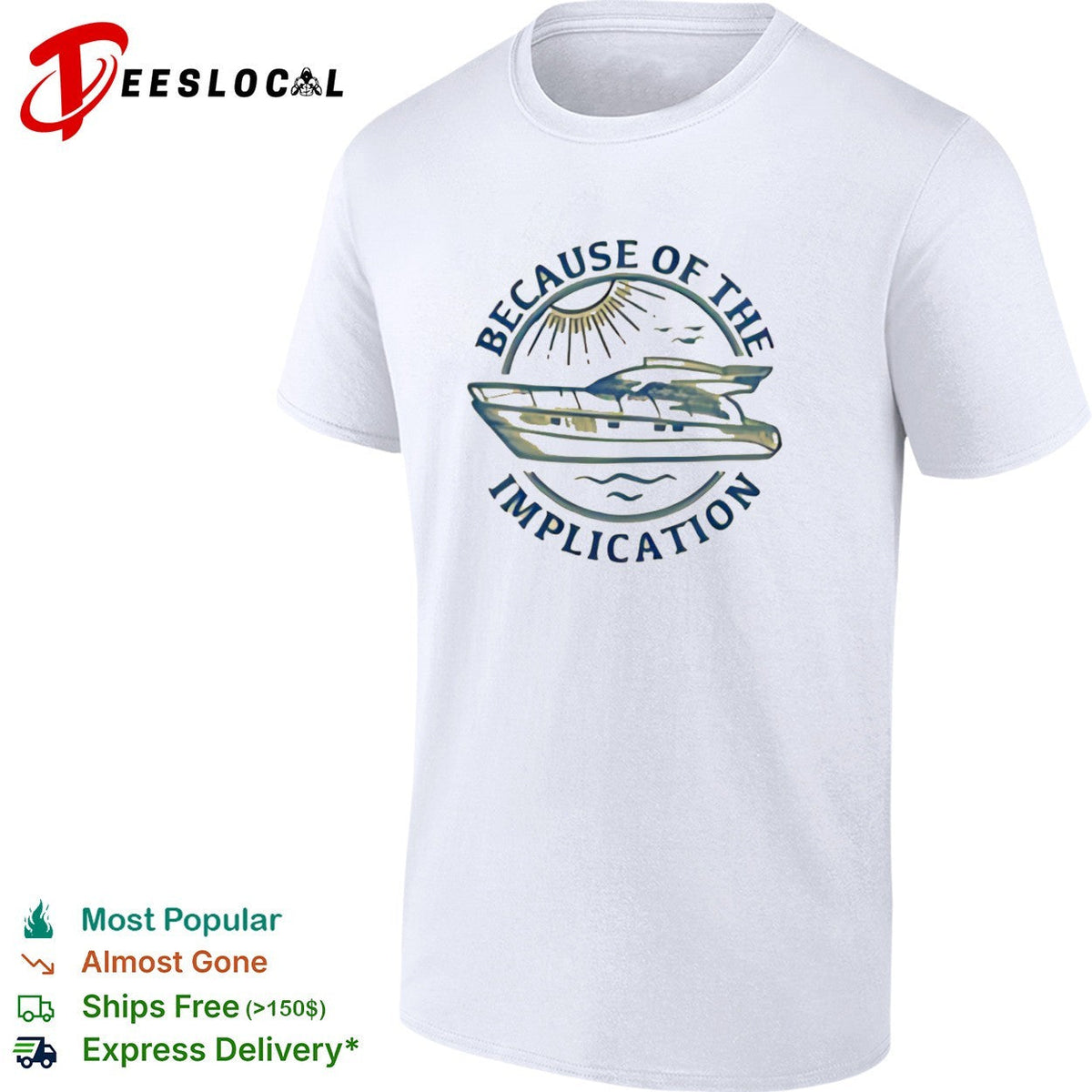 Because of the Implication It is Always Sunny in Philadelphia Dennis Reynolds shirt Unisex