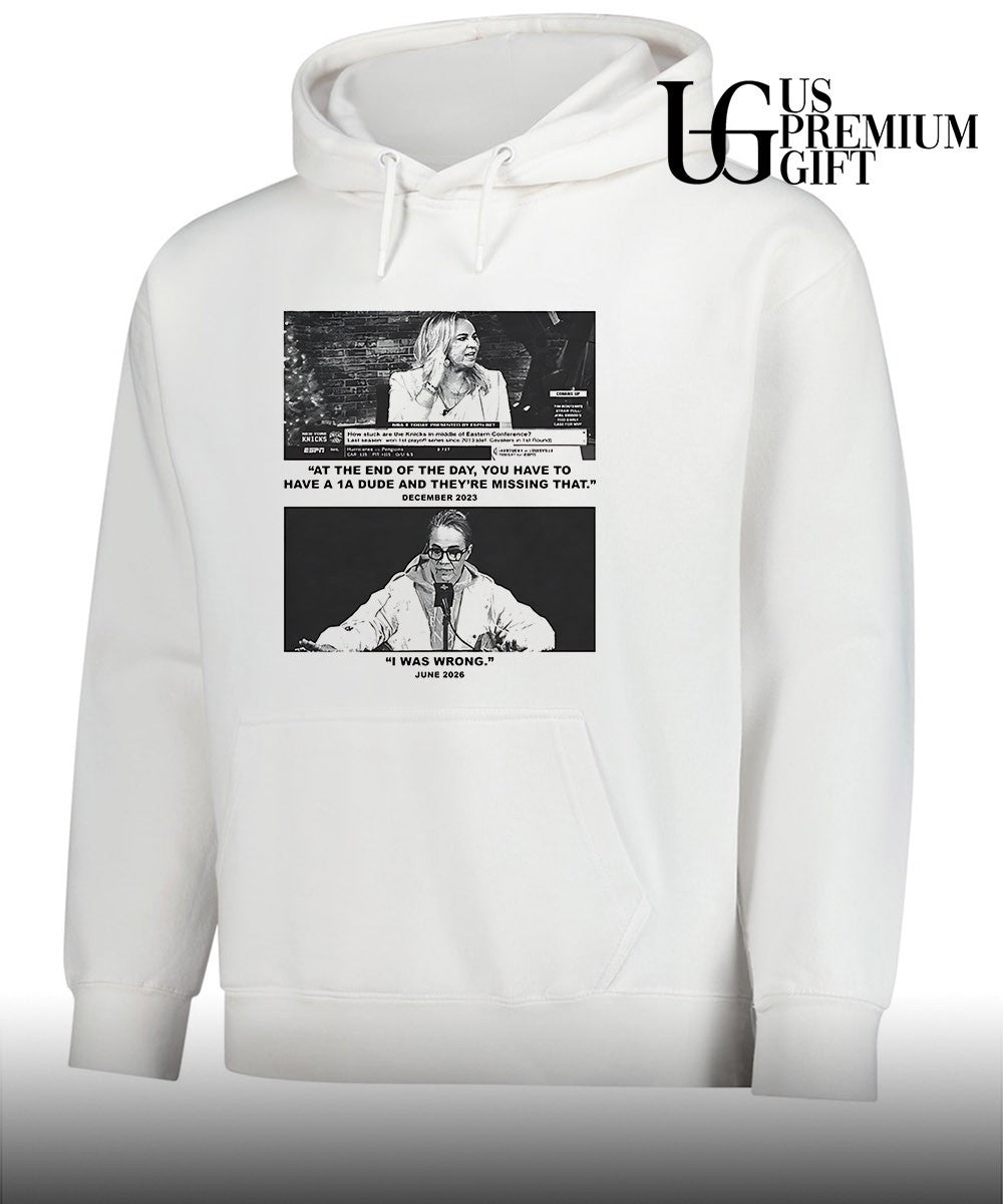 Becky Hammon I Was Wrong June 2026 shirt Unisex