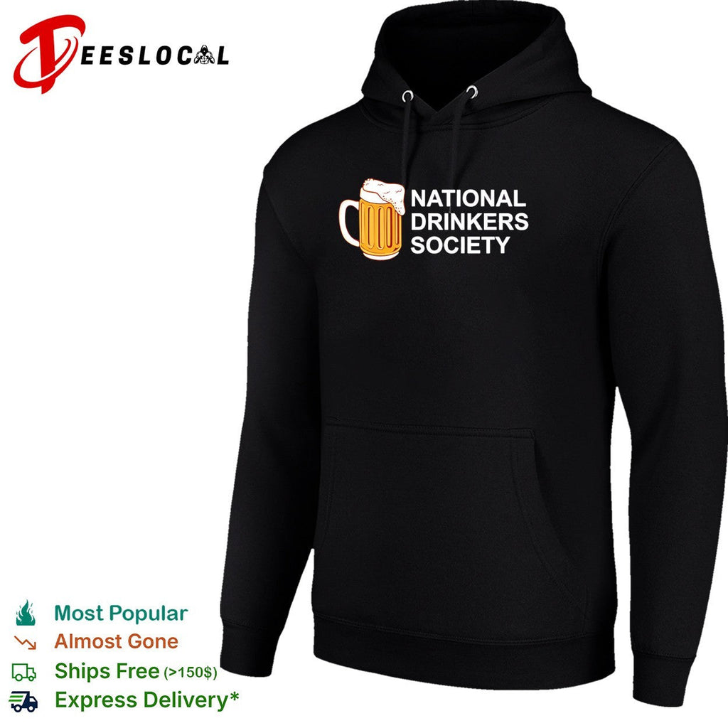 Beer mug national drinkers society funny shirt Unisex