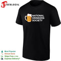 Beer mug national drinkers society funny shirt Unisex
