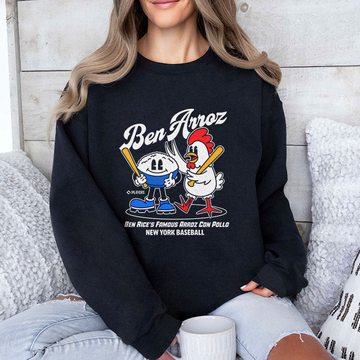 Ben Arroz Ben Rice’s Famous Arroz Con Pollo New York Baseball T Shirt