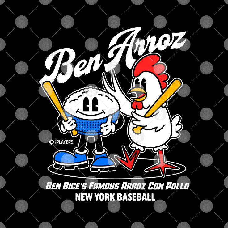 Ben Arroz Ben Rice’s Famous Arroz Con Pollo New York Baseball T Shirt