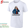 Ben Drankin Benjamin Franklin parody sunglasses drink humor shirt Unisex