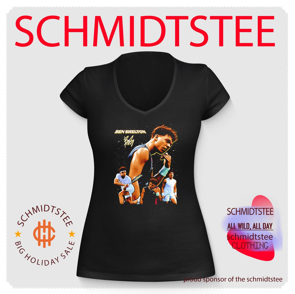 Ben Shelton Dialed In Tennis Collage ATP shirt Unisex