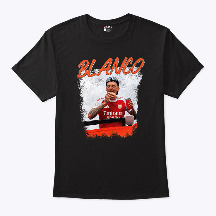 Ben White Parade Arsenals Premier League Champions Burger T Shirt Unisex