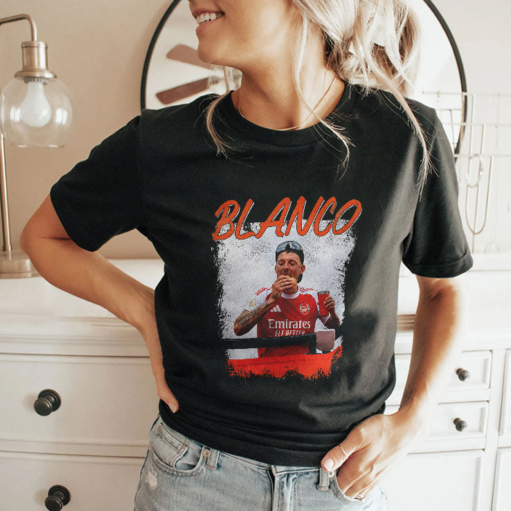 Ben White Parade Arsenals Premier League Champions Burger T Shirt Unisex