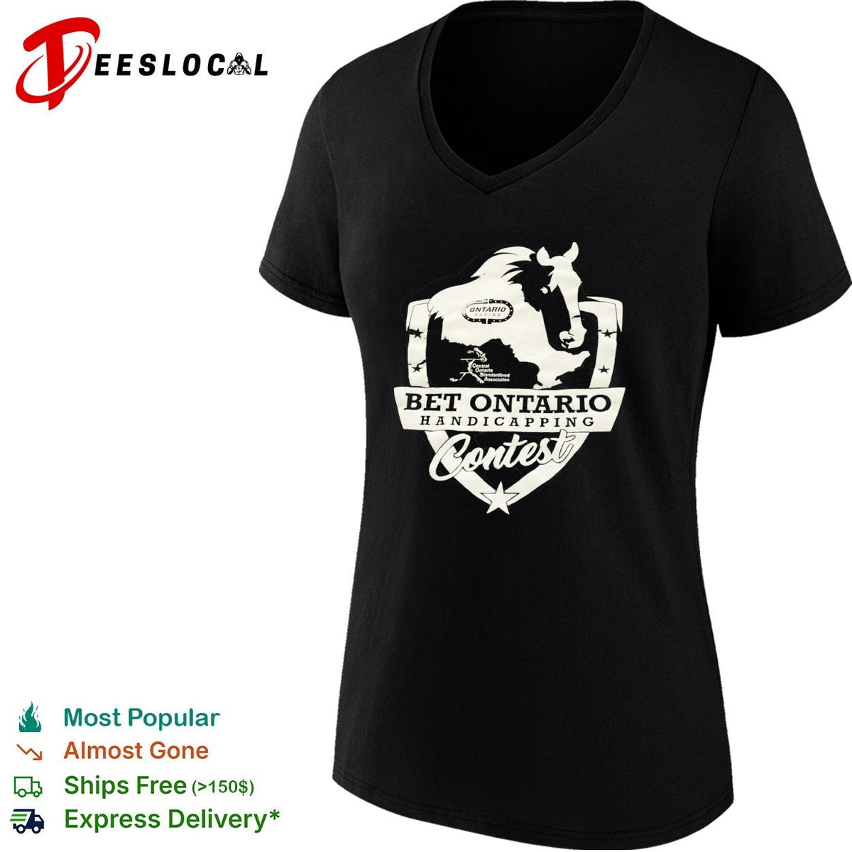 Bet Ontario Handicapping Contest Ontario Racing Central Ontario Standardbred shirt Unisex