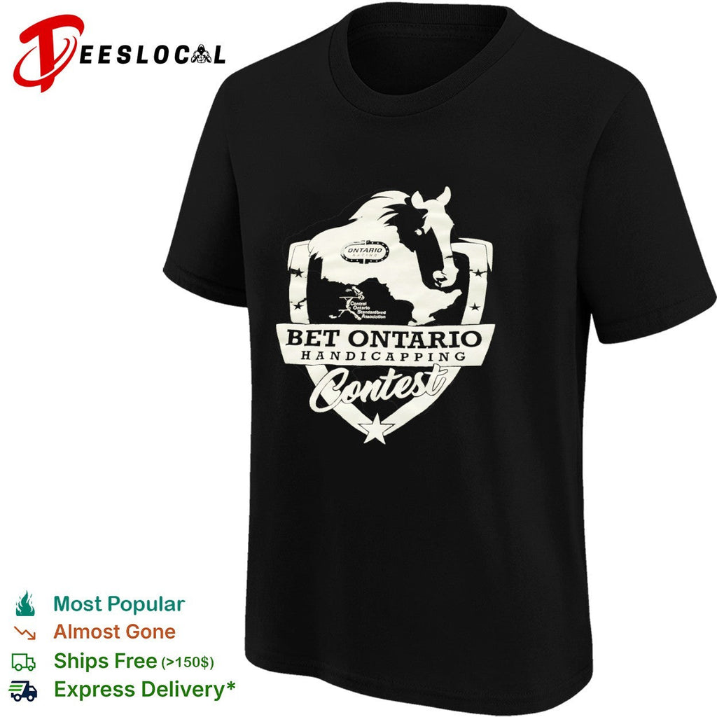 Bet Ontario Handicapping Contest Ontario Racing Central Ontario Standardbred shirt Unisex