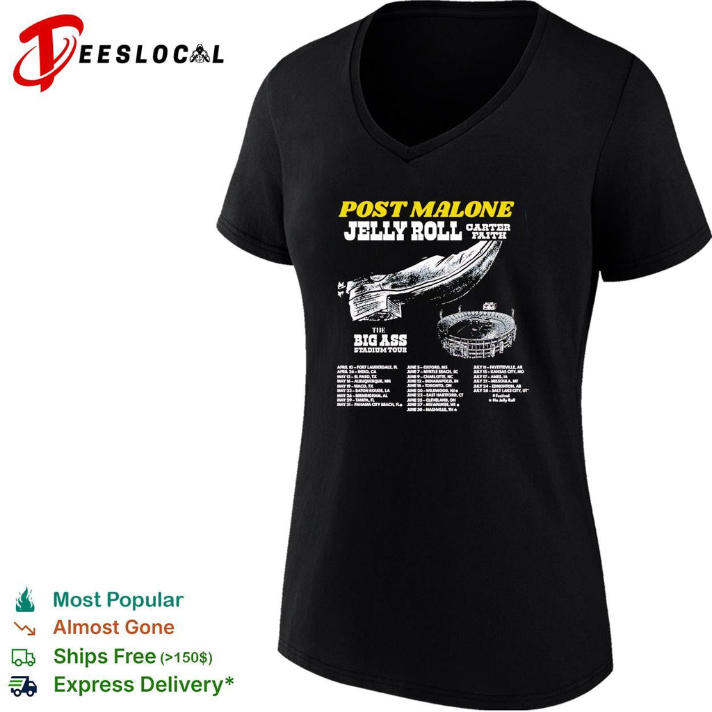 Big Ass Stadium Tour concert dates list artists lineup shirt Unisex