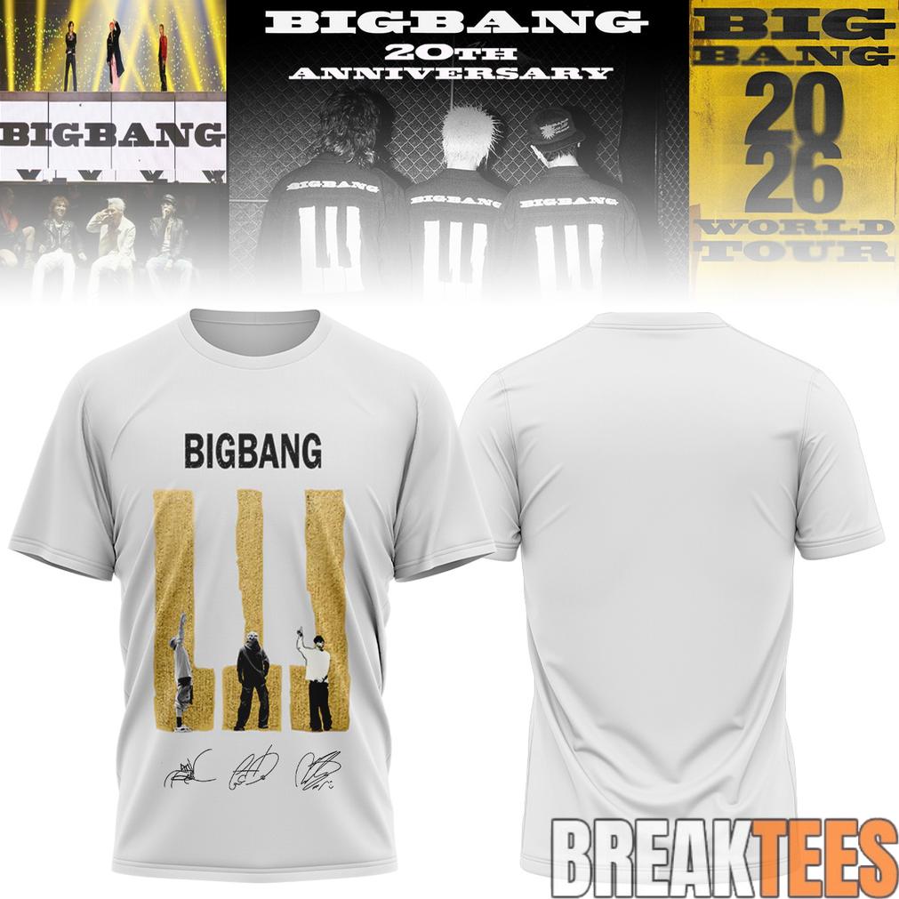 Big Bang 20th Anniversary Special Unisex