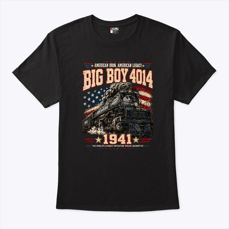 Big Boy 4014 Train USA 250th Anniversary Shirt Unisex