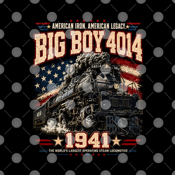 Big Boy 4014 Train USA 250th Anniversary Shirt Unisex