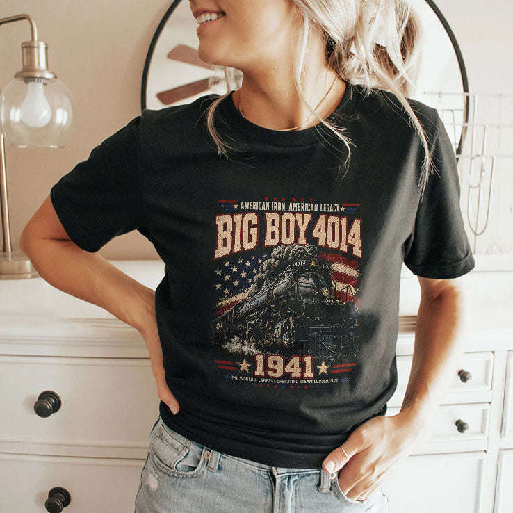 Big Boy 4014 Train USA 250th Anniversary Shirt Unisex