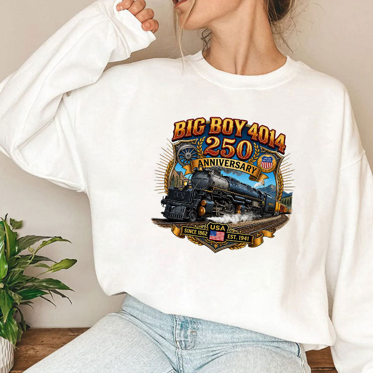 Big Boy 4014 Train USA 250th Anniversary T Shirt Unisex