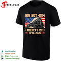 Big Boy 4014 Union Pacific Americas 250th anniversary 1776 2026 dark shirt Unisex