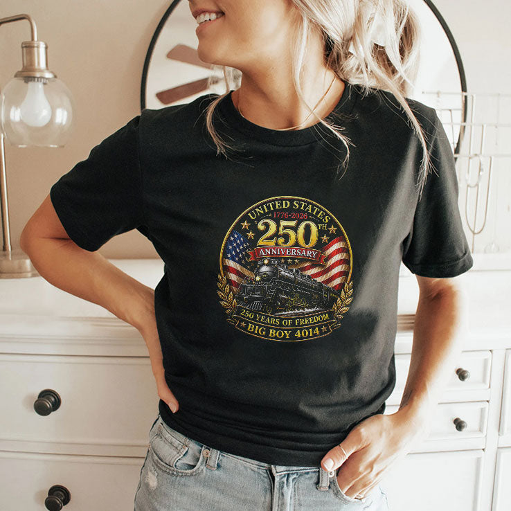 Big Boy 4014 Vintage 250 Steam Locomotive Railroad Train T Shirt Unisex