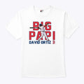 Big Papi David Ortiz Boston Red Sox Cooperstown Player T Shirt Unisex