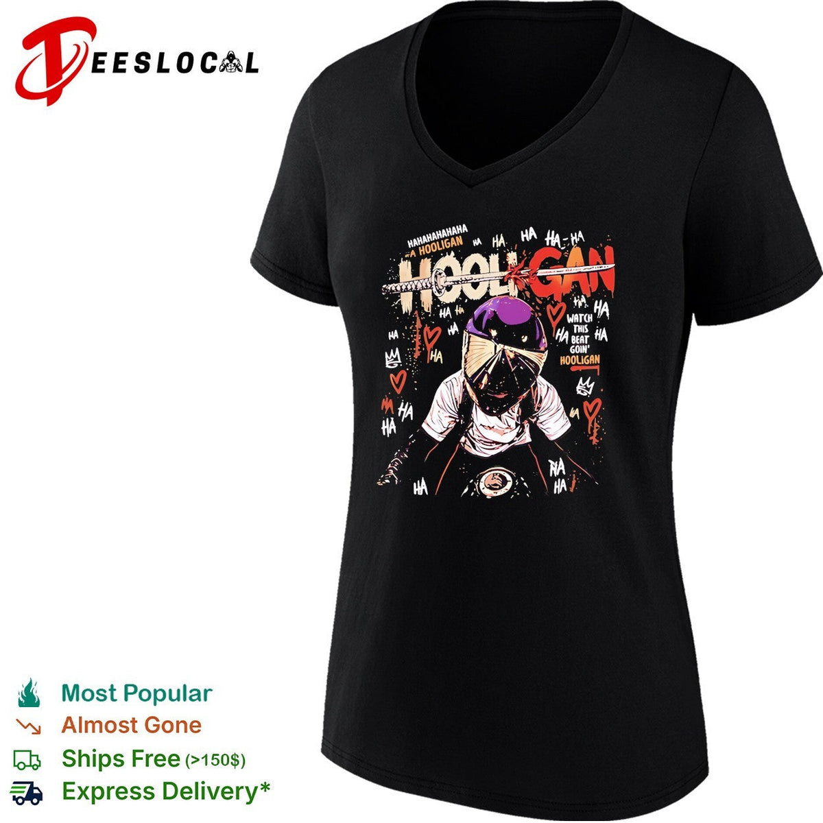 Biker Hooligan watch this beat go in Hooligan vintage shirt Unisex