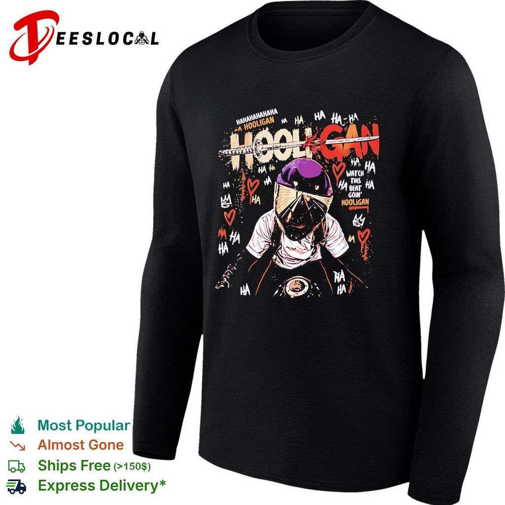 Biker Hooligan watch this beat go in Hooligan vintage shirt Unisex