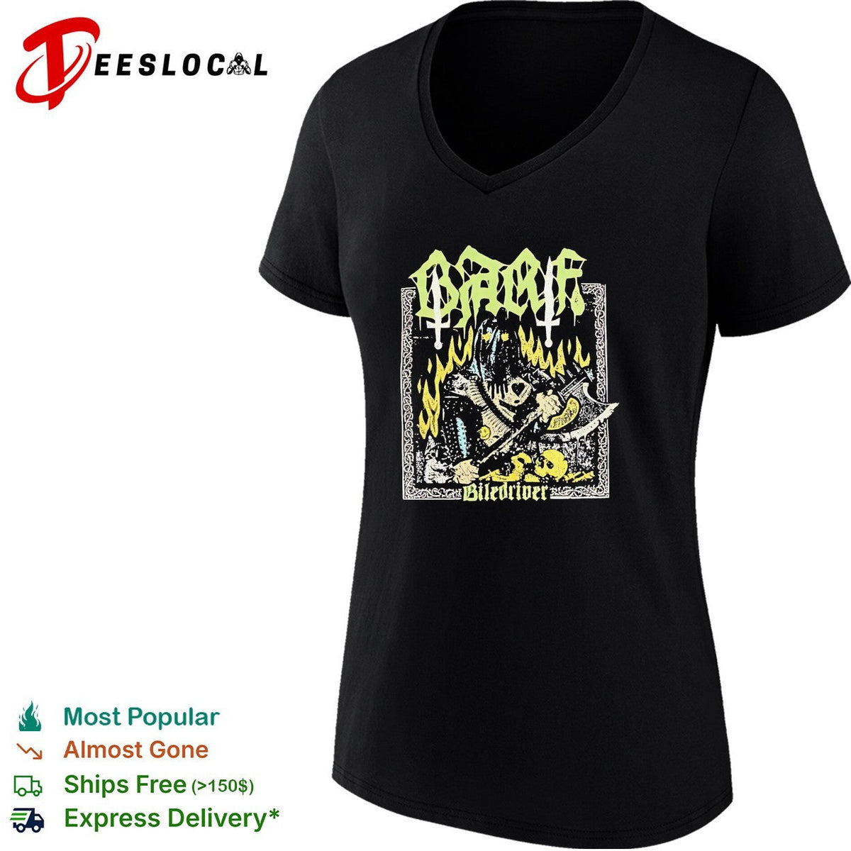 Biledriver executioner skeleton shirt Unisex