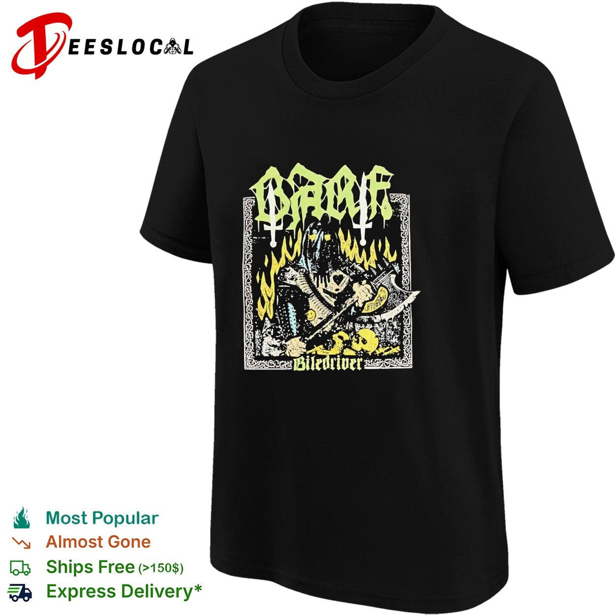 Biledriver executioner skeleton shirt Unisex
