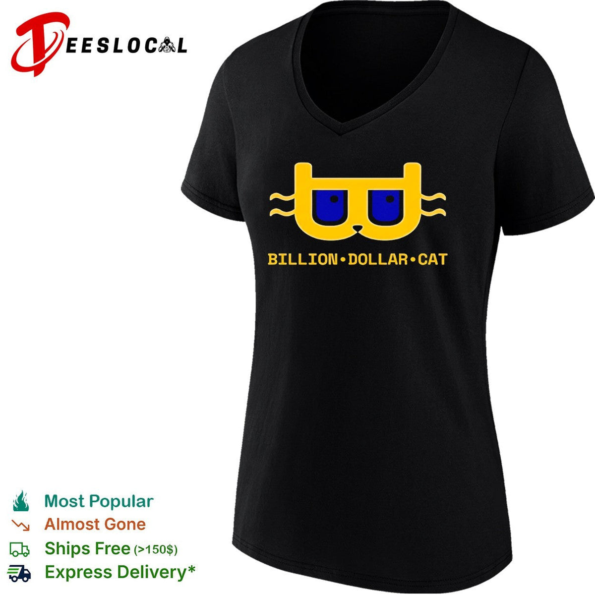 Billion Dollar Cat Shirt Unisex