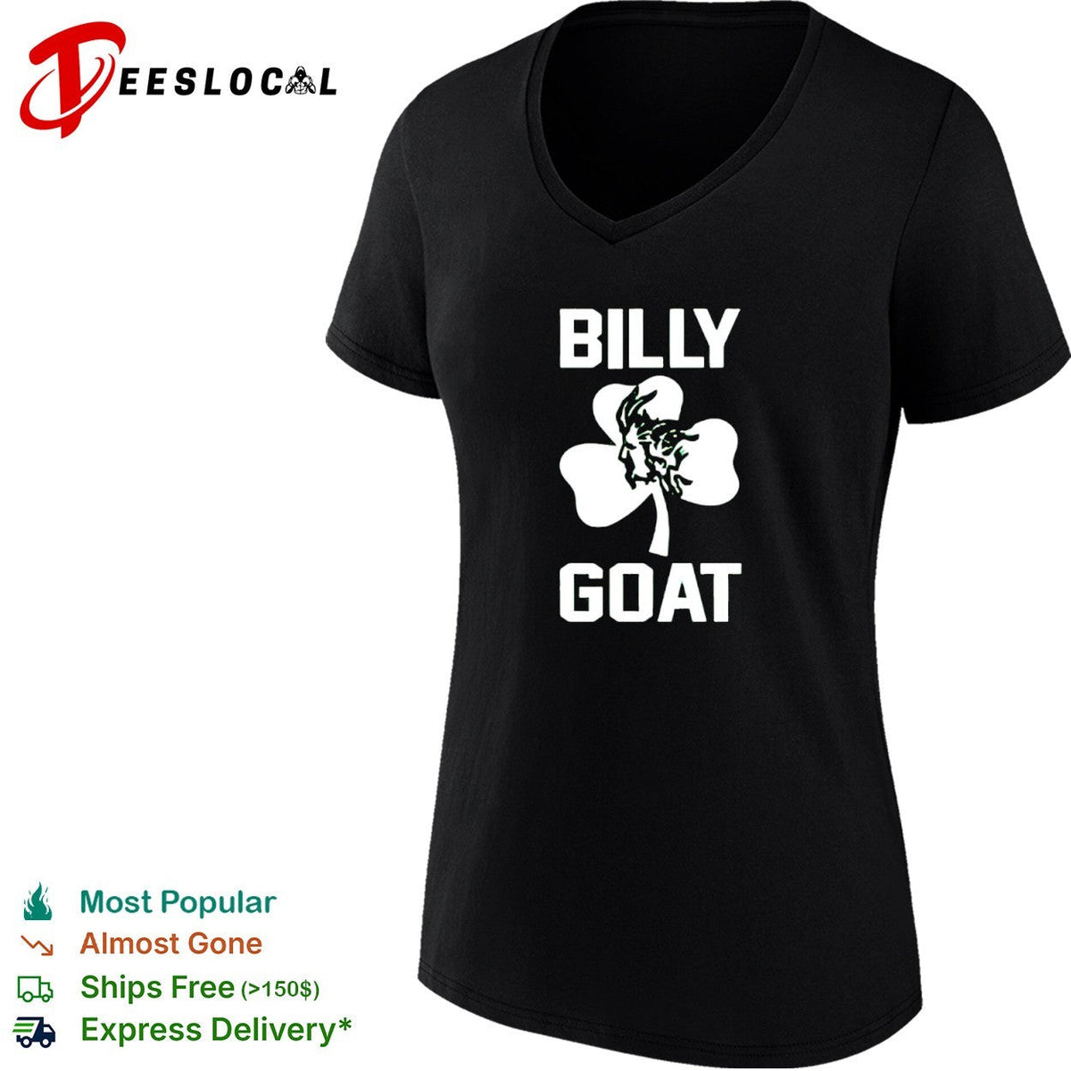 Billy Goat shamrock shirt Unisex