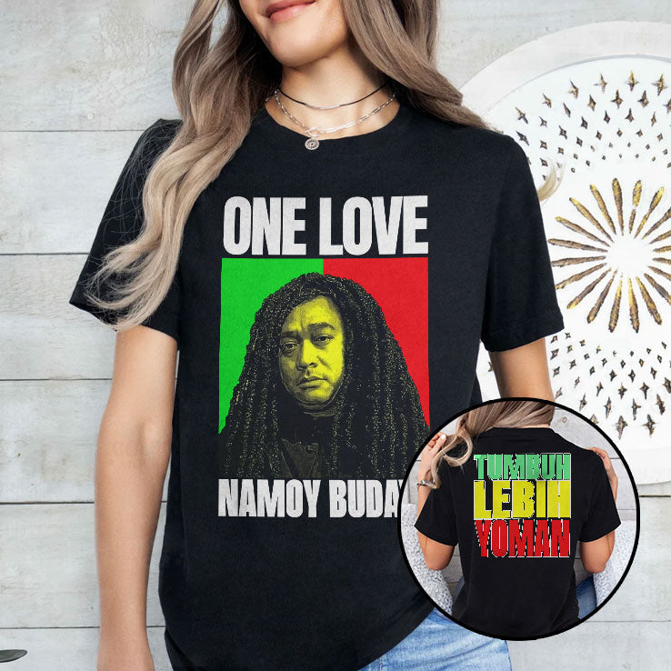 Binar Abiyasa One Love Namoy Budaya Tumbuh Lebih Yoman T Shirt Unisex