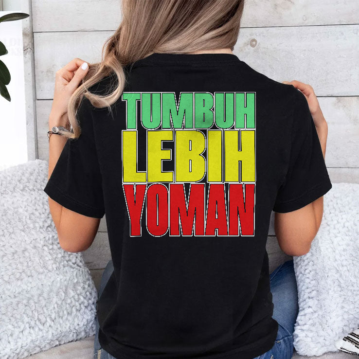 Binar Abiyasa One Love Namoy Budaya Tumbuh Lebih Yoman T Shirt Unisex