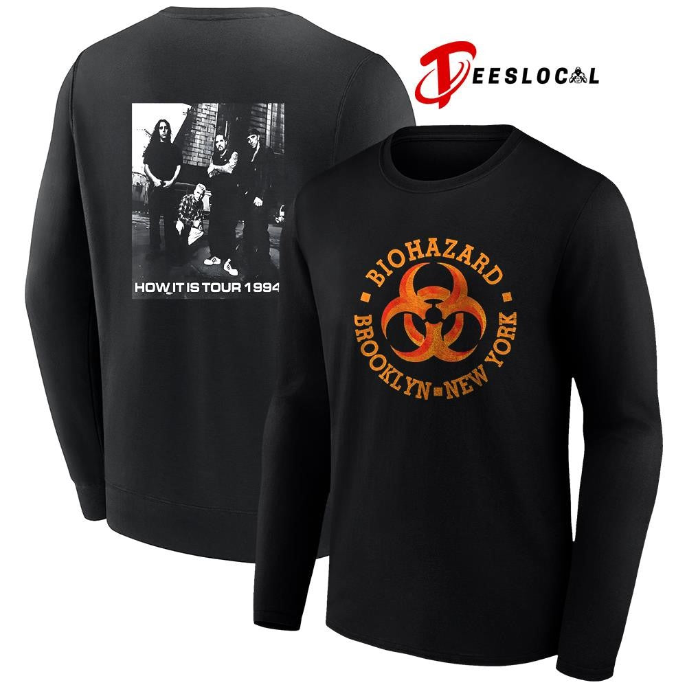 Biohazard Brooklyn New York how it is tour 1994 graphic shirt Unisex