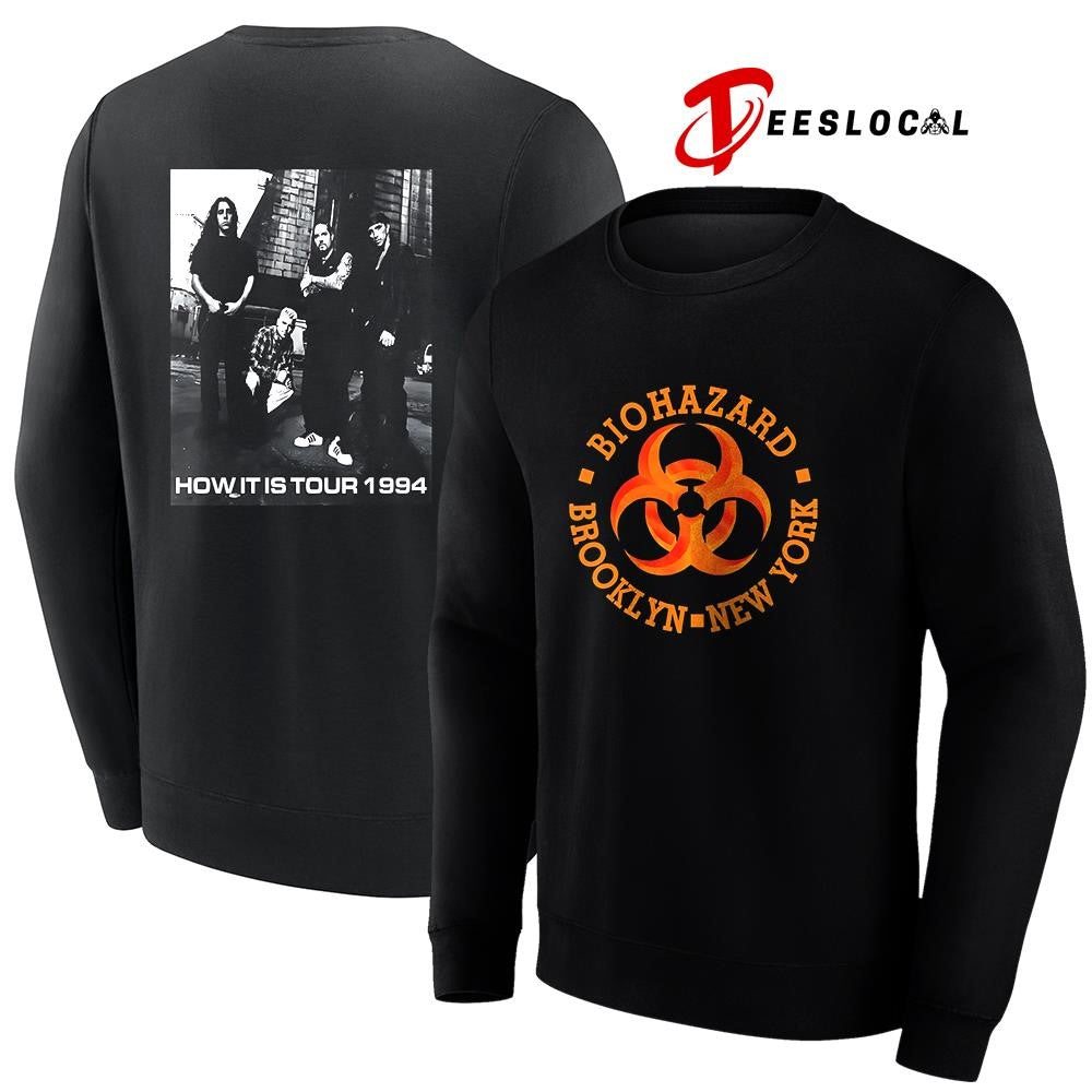 Biohazard Brooklyn New York how it is tour 1994 graphic shirt Unisex