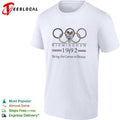 Birmingham 1992 Bring the Games to Britain Olympic Torch Logo Birmingham 1992 shirt Unisex