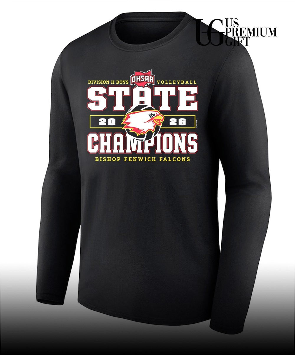Bishop Fenwick Falcons 2026 OHSAA Boys Volleyball Division 2 State Champions shirt Unisex