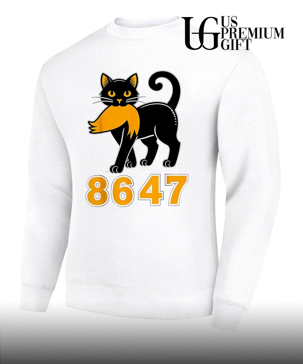 Black Cat Trump University apparel 8647 shirt Unisex