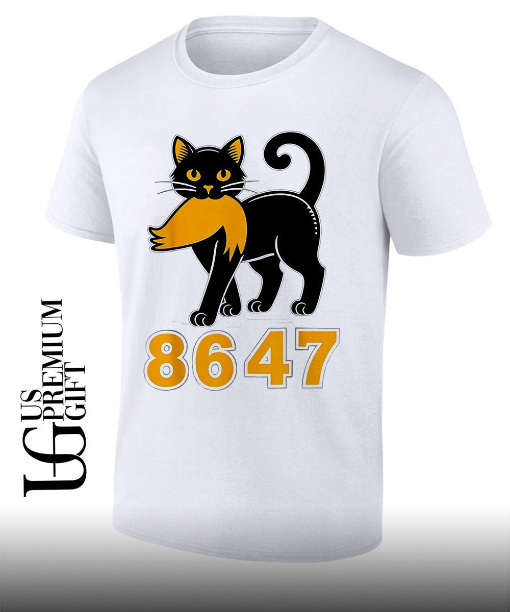 Black Cat Trump University apparel 8647 shirt Unisex