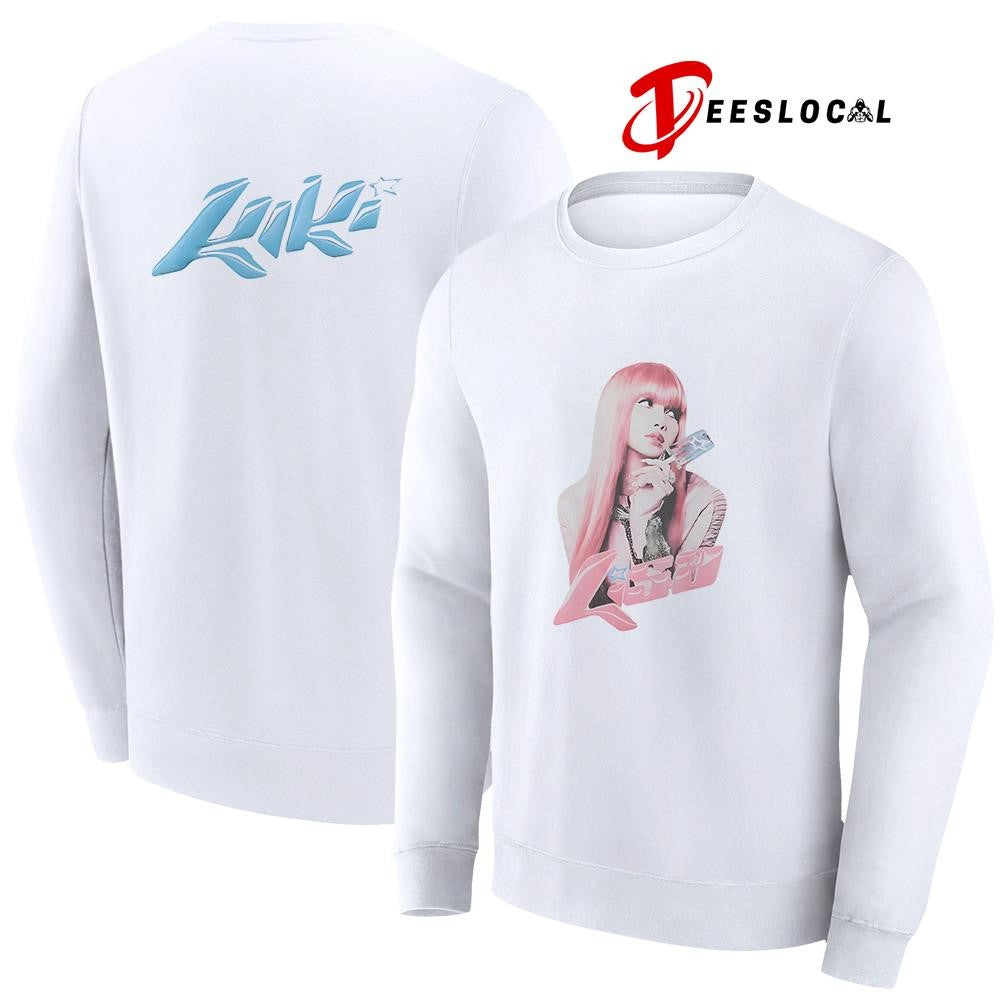 Black Pink Lisa Kiki portrait graphic shirt Unisex