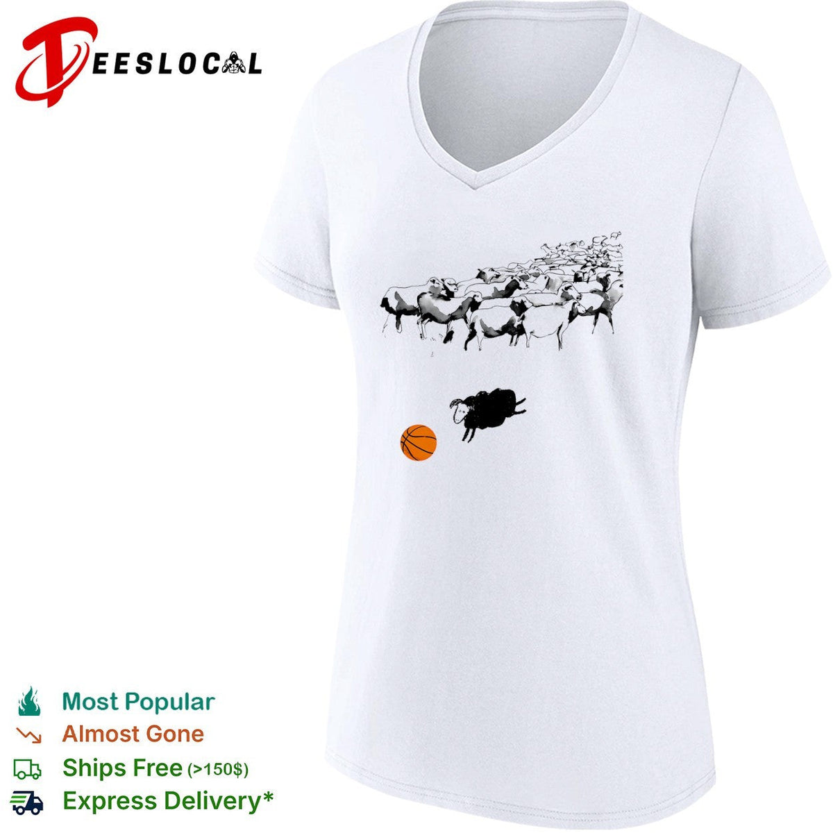 Black Sheep Basketball shirt Unisex