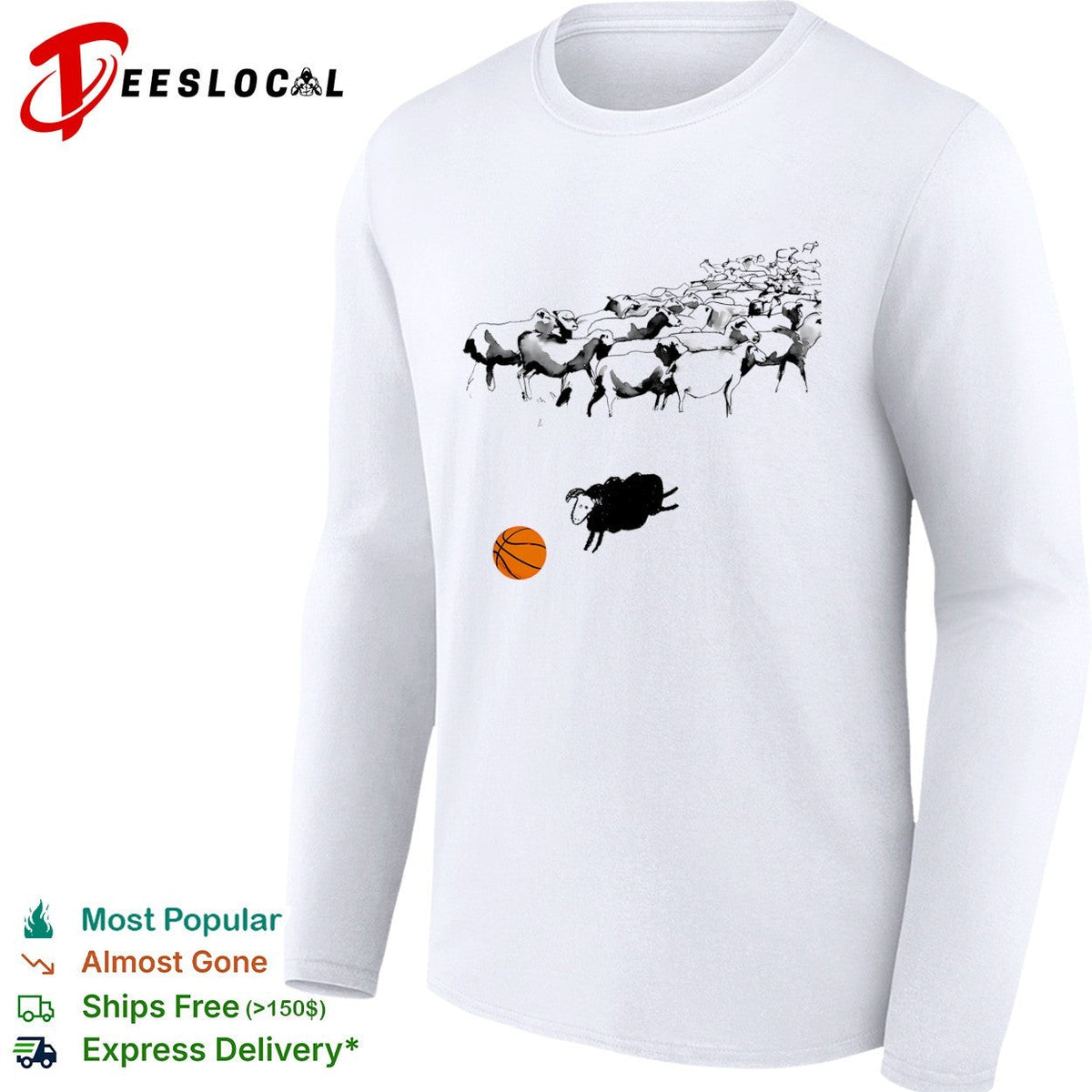 Black Sheep Basketball shirt Unisex