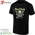 Black Tusk Systems of Solitude Crowned Skull Snake Wings Band Heavy Metal shirt Unisex