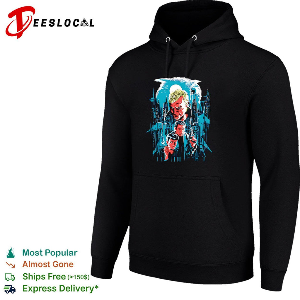 Blade Runner Roy Batty Rick Deckard Rachael Tyrell Owl Cyberpunk Sci Fi Art shirt Unisex