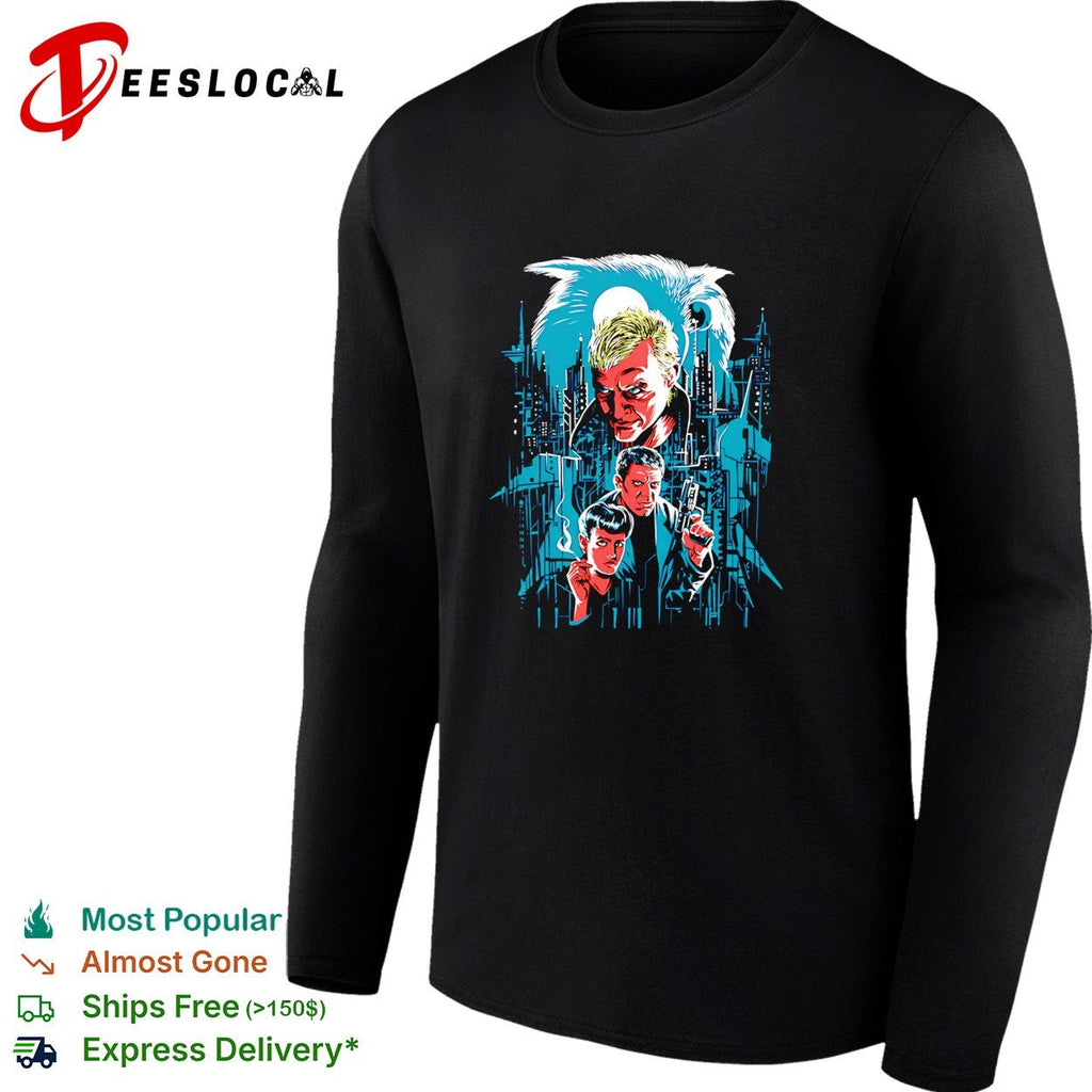 Blade Runner Roy Batty Rick Deckard Rachael Tyrell Owl Cyberpunk Sci Fi Art shirt Unisex