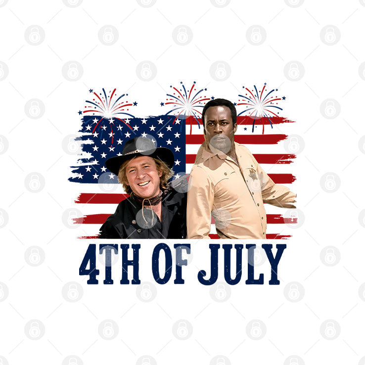 Blazing Saddles Where The White Women At On The Fourth Of July T Shirt Unisex