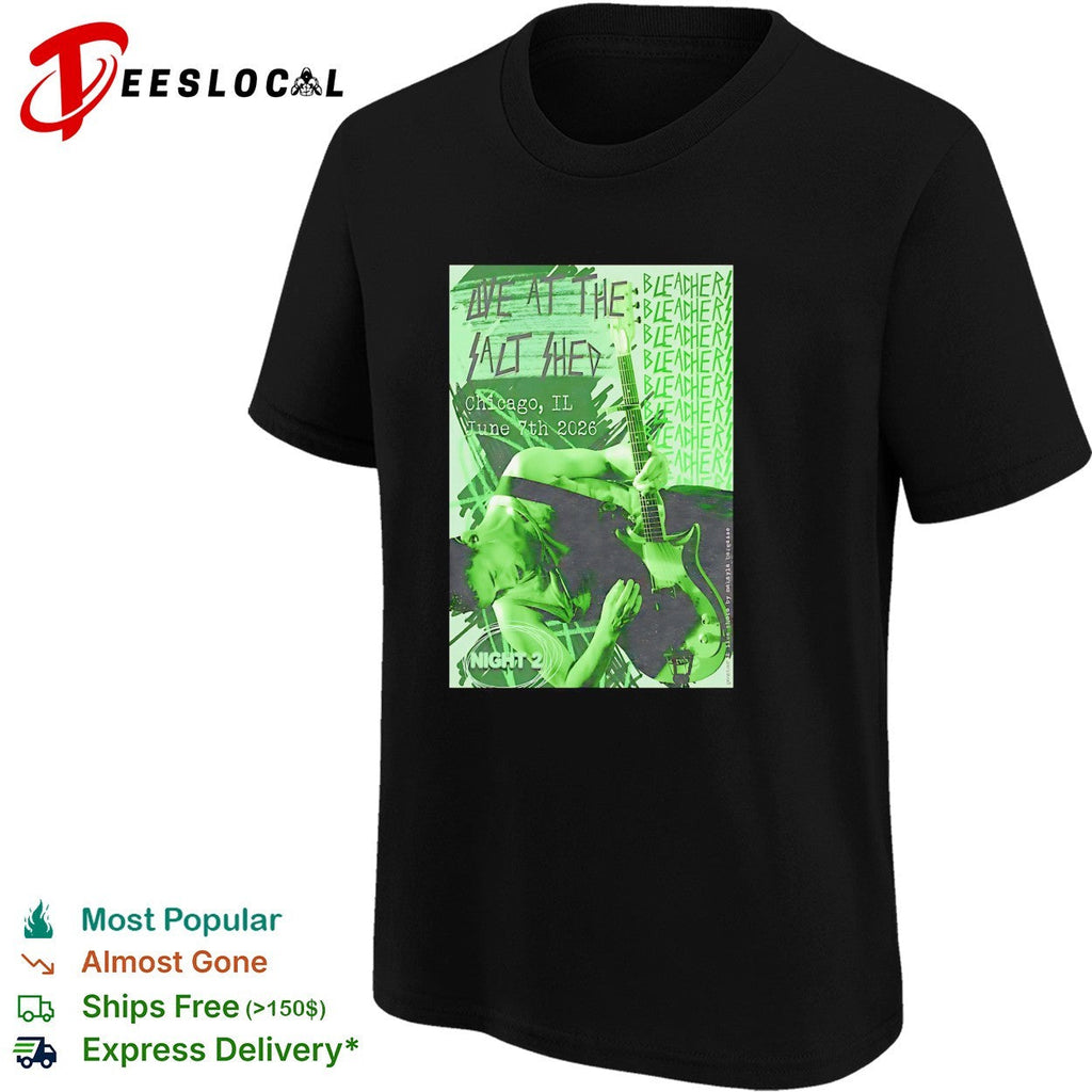 Bleachers Live at the Salt Shed Chicago June 7th 2026 Night 2 Jack Antonoff shirt Unisex