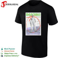 Bleachers man on rooftop vintage poster shirt Unisex