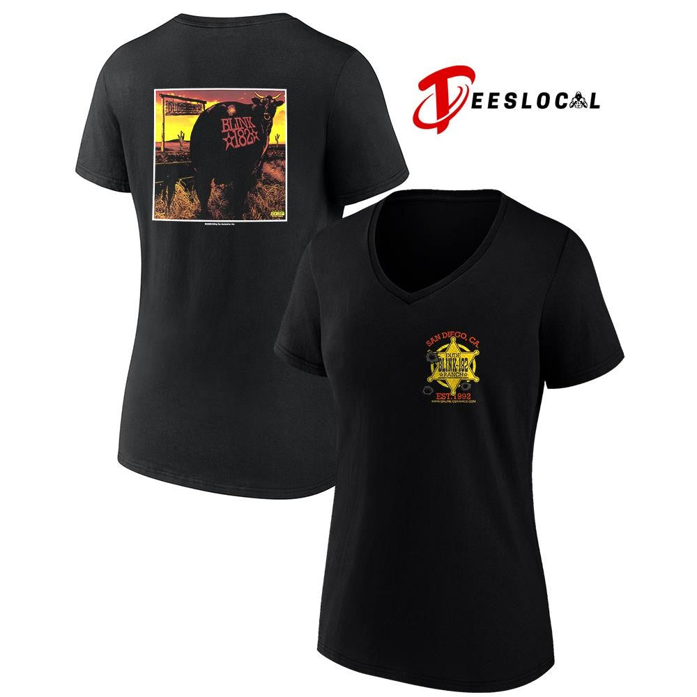 Blink 182 Dude ranch San Diego CA est 1992 photo graphic shirt Unisex