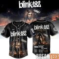 Blink-182 Never Grew Up Baseball Jersey – Europe Tour Edition Unisex