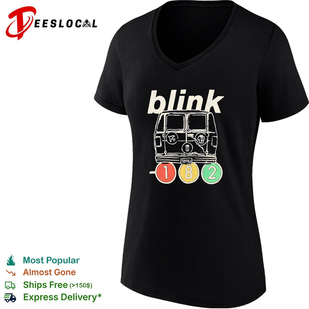 Blink 182 van shirt Unisex